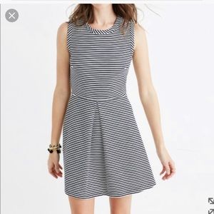 Madewell Sleveless Striped Afternoon Dress